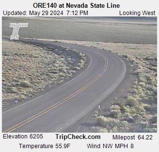 ORE140 at Nevada State Line